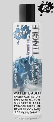 Wet Lube Cool TINGLING 8 FL. OZ. / 236 ML