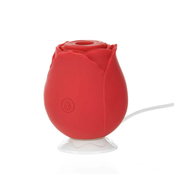 M’Lady - Rose Clitoral Suction Stimulator Red