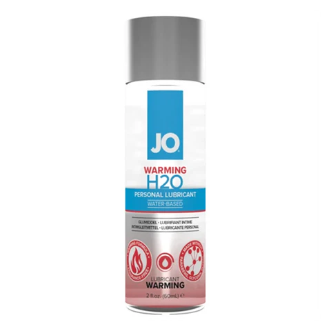 H2O Warming Personal Lube in 2oz/60ml