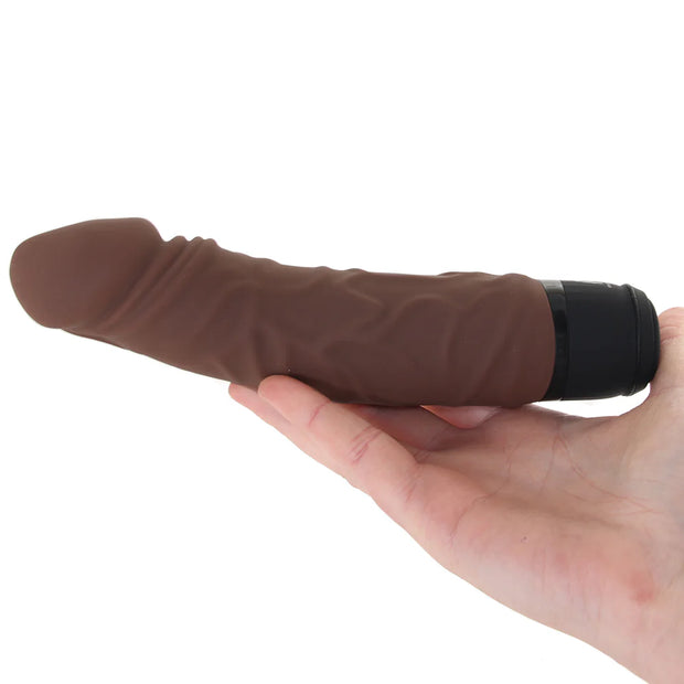 PowerCock 6.5 Inch Realistic Vibe in Dark Brown