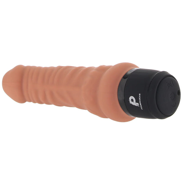 Power Cock 6 Inch Realistic Vibe in Mocha