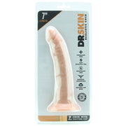 Dr. Skin 7 Inch Cock with Suction Cup in Beige