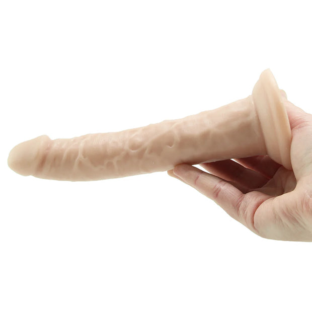 Dr. Skin 7 Inch Cock with Suction Cup in Beige