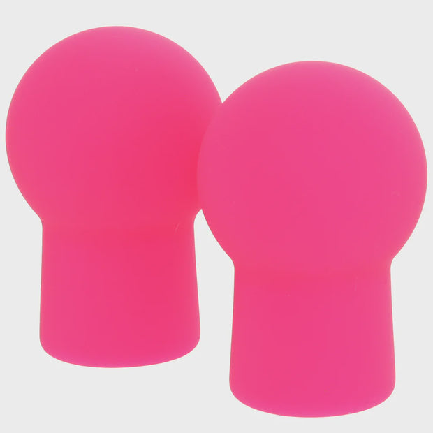 Nipple play Silicone Advanced Nipple Suckers in Pink