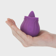 M’Lady - Flickering Tongue & Vibrating Clitoral Stimulator Purple