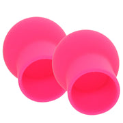 Nipple play Silicone Advanced Nipple Suckers in Pink