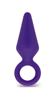 Luxe By Blush® Medium Candy Rimmer Purple 4.5-Inch Anal Plug