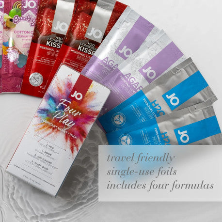 FOUR PLAY LUBRICANT VARIETY PACK TRAVEL