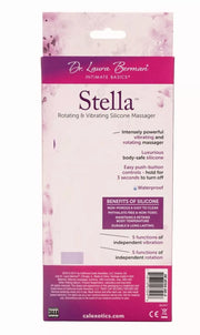 Dr. Laura Berman Intimate Basics Collection Stella 5-Function Silicone Rotating and Vibrating Massager