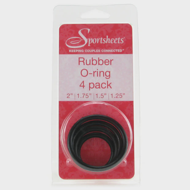 Rubber O-Ring 4 Pack