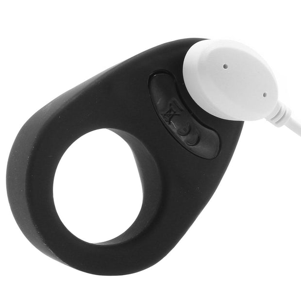 Zero Tolerance Evolved Night Rider Vibrating Cock Ring Black Silicone