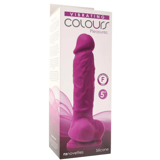 Colours Pleasures 5 Inch Vibe in Purple