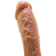 Colours Pleasures 8" Dildo in Brown