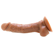 Colours Pleasures 8" Dildo in Brown