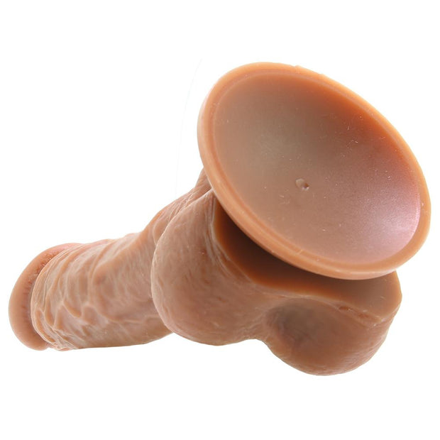 Colours Pleasures 8" Dildo in Brown