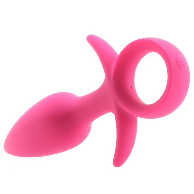 Inya Medium Vibrating King Plug in Pink